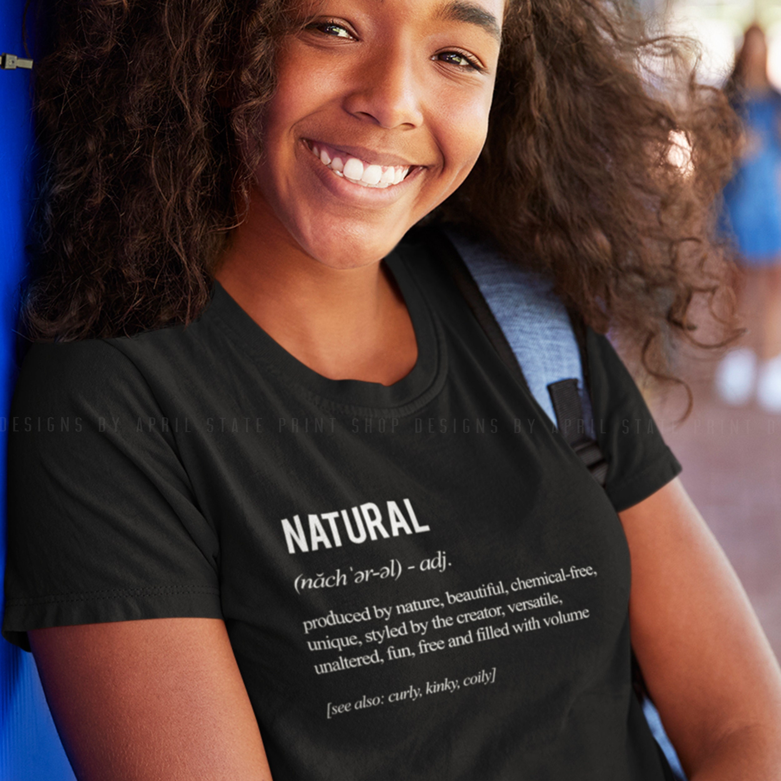 Natural Hair Definition Classic T-shirt Natural Hair Tees - Etsy
