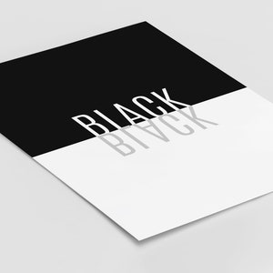 Black Mirror Poster, Black White Print, Modern Black Art, Black Artwork, Afrocentric, Black Artwork, Black Lives Matter, Melanin image 6