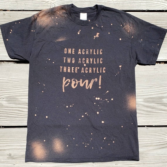 cool bleached shirts