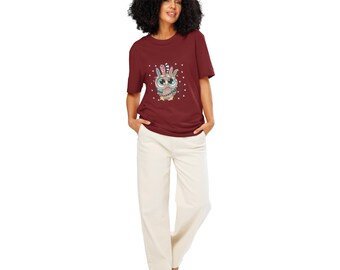 Owl  Organic Cotton T-Shirt-Colorful Owl Shirt