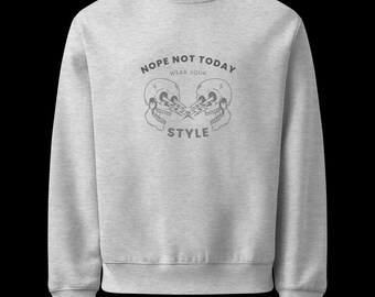 Skull Sweatshirt-Skull Spirit Sweatshirt-Skull Vibes Sweatshirt