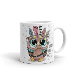 Tasse à café Owl, tasse à hibou mignon