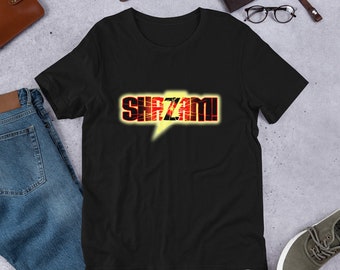 Camiseta de superhéroe Shazam