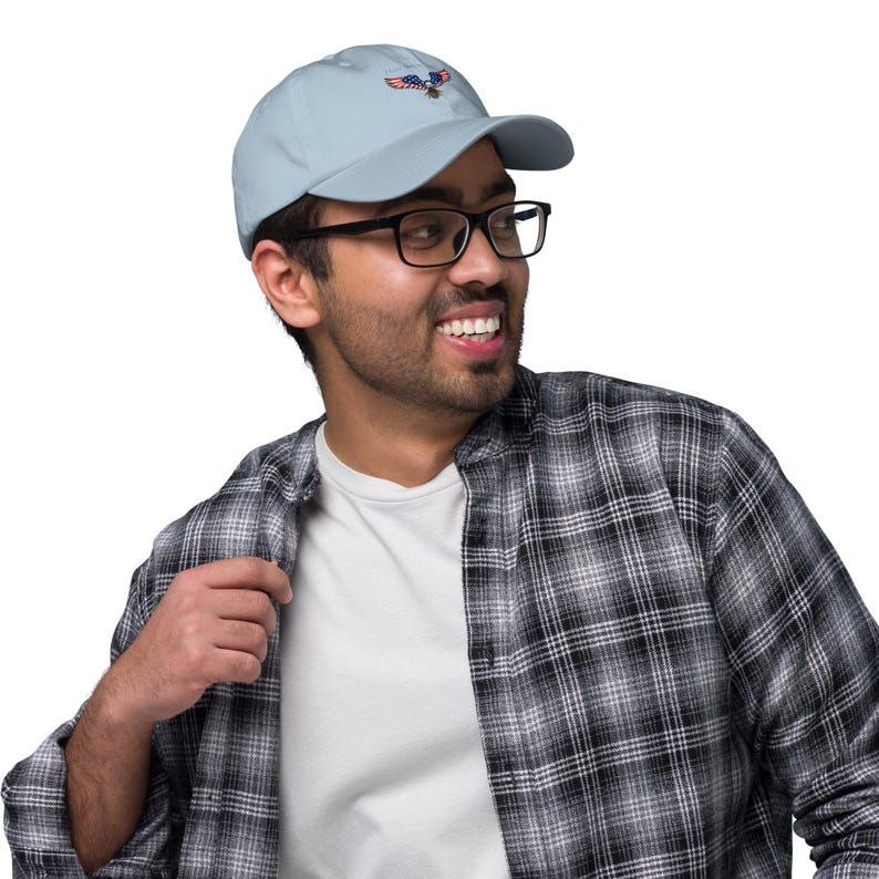 Dad hat-American Eagle Cap-Patriotic Eagle