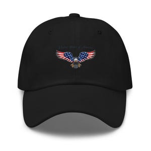 Dad hat-American Eagle Cap-Patriotic Eagle
