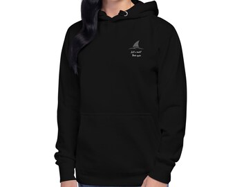Sudadera unisex con capucha de tiburón