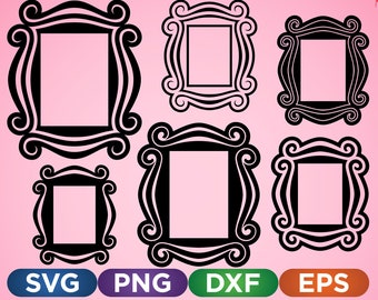 Friends Frame Svg Etsy