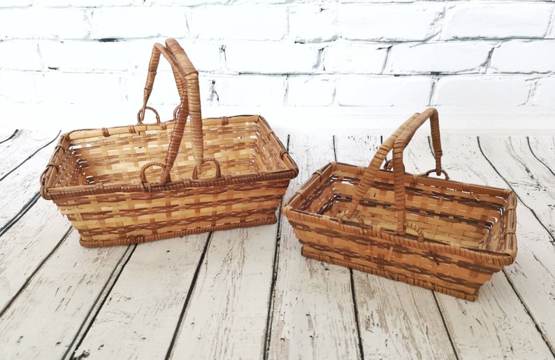 child's small wicker basket