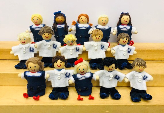 miniature custom made dolls