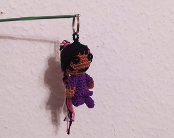 Keychain Ruby, PDF crochet pattern