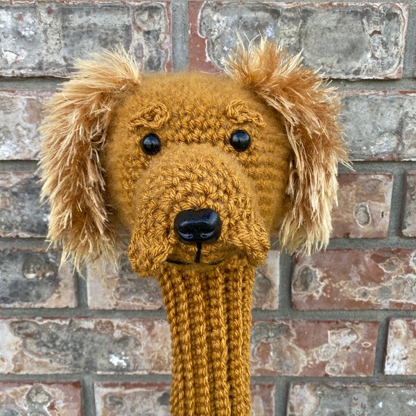 Golden Retriever Club Head Cover Etsy