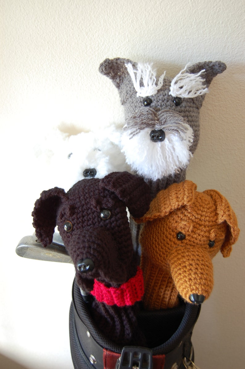 Dachshund Golf Head Cover Dachshund Head Cover Dog Club Etsy