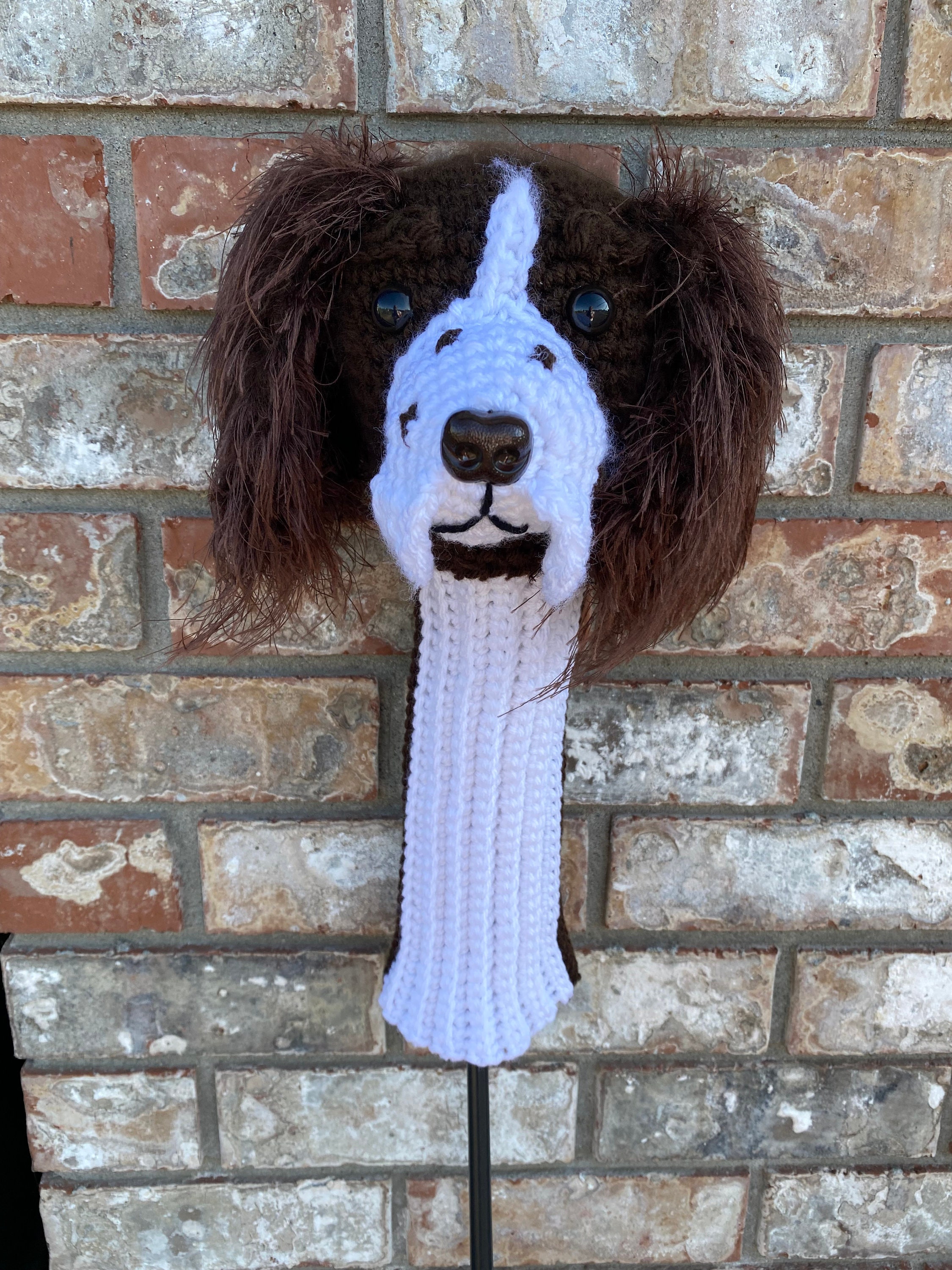 Springer Spaniel Dog Golf Head Cover Dog Head Cover Dog Club Etsy