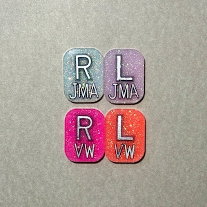 Custom glitter/clear x-ray markers image 7