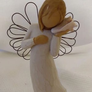 1999 Willow Tree Angel Listening to the ocean &quot;Thinking of&quot; Susan Lordi 6&quot;