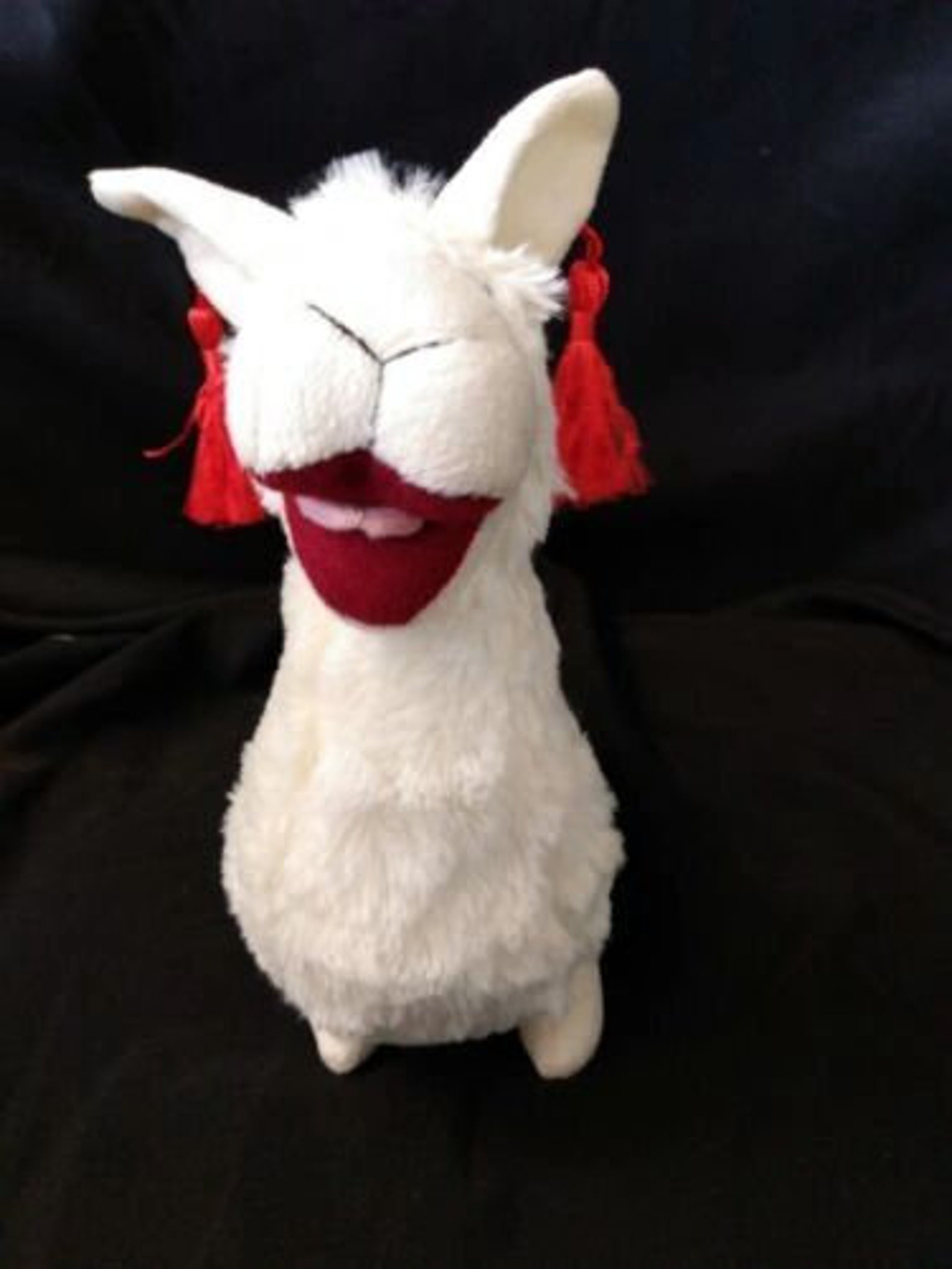 peluche lama multicolore