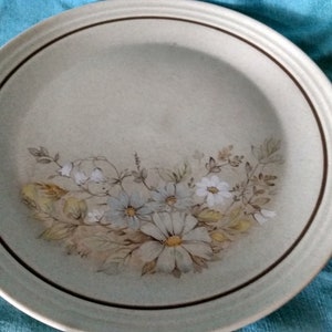 Vintage Royal Doulton Flormoda Piatti da insalata Set di 4 1980 8,5" Gres, Ritirati