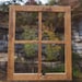 Rustic Brown Farmhouse Window Frame/ Custom/ Bedroom/ Living Room ...