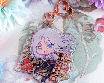 PREORDER | Clair Obscur Expedition 33 Acrylic Keychains – Maelle chibi Charm 7 cm-  until 18 May