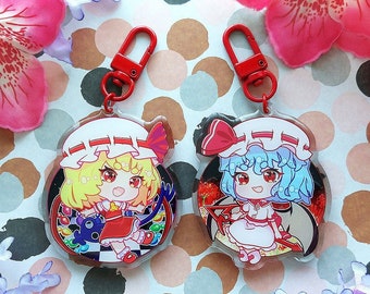 Llavero Remilia y Flandre Touhou