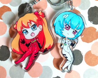 Neon genesis deals evangelion keychain