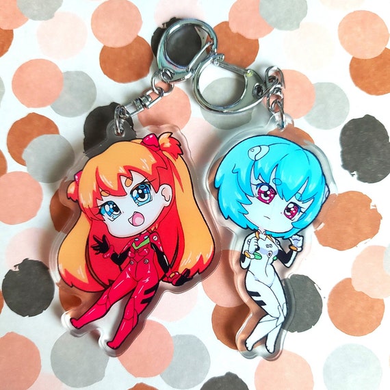 Evangelion keychain shop