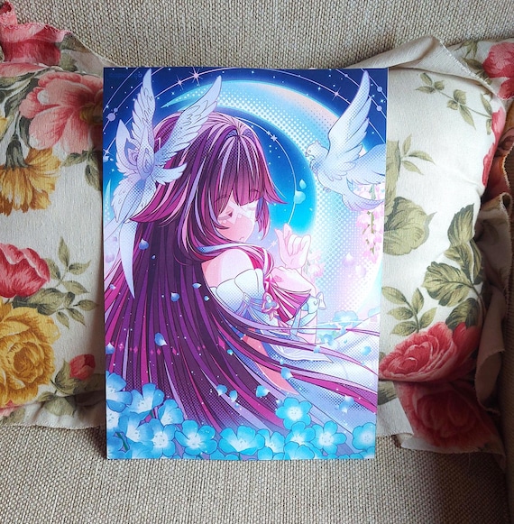 Lámina impresión Columbina Genshin Impact
