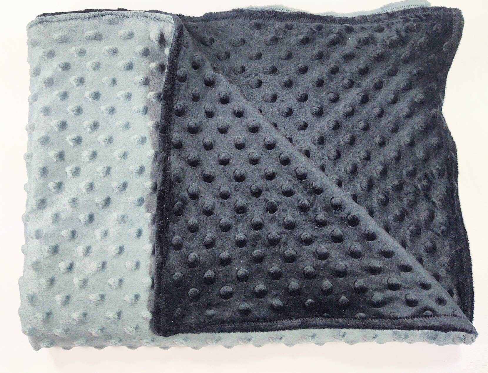 Minky Student size lap Blankets. 3048 Dark gray Etsy