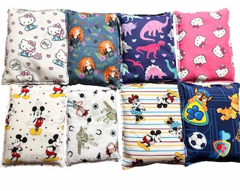 Boo Boo Rice Bag for Kids | Hot or Cold Pack | Unscented Jasmine Rice | Children’s Themes | Reusable Comfort Pack