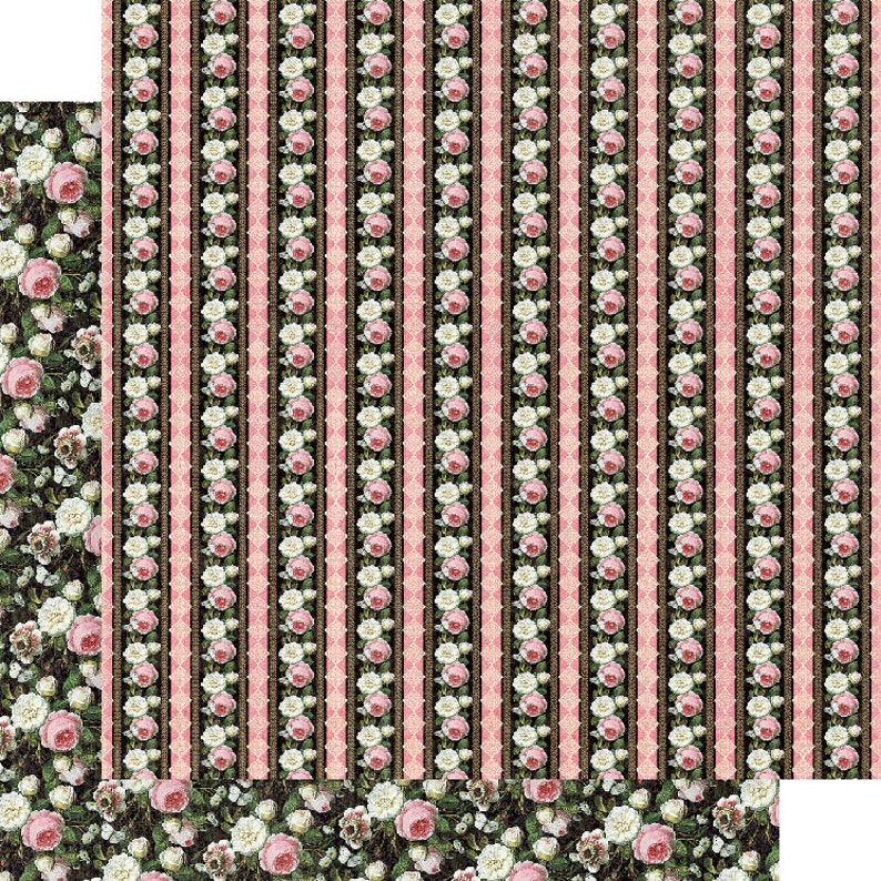 PRE-ORDER 24 Sheets Graphic 45 Elegance 8X8 Double-Sided Paper Pad Dress Form Vintage Paris