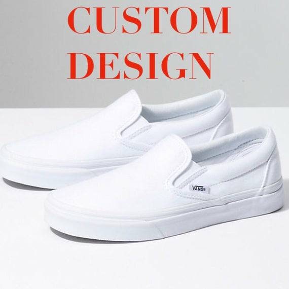 custom vans etsy