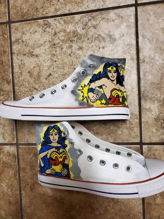 wonder woman converse shoes