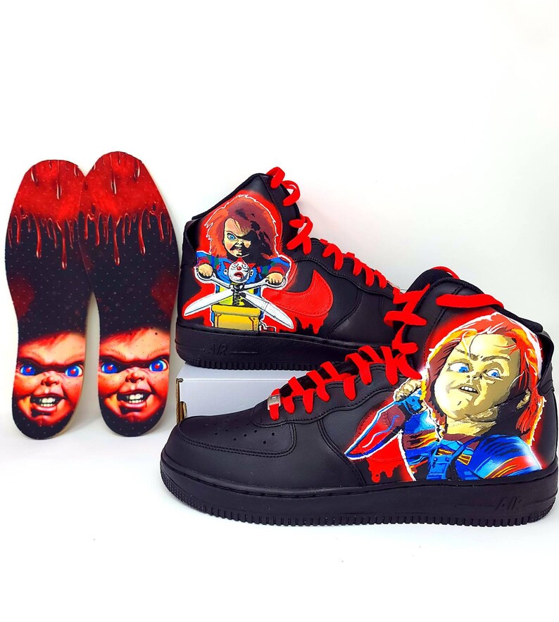 custom air force 1 chucky