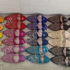 50% OFF Traditional Moroccan Basic Babouche - Authentic Sheepskin Slippers for Women