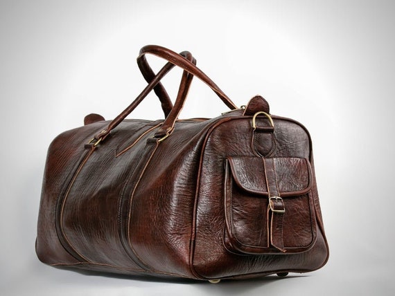 50 OFF Weekender Travel Bag Leather Men s Bag Large Bag Leather Duffle Bag Luggage Cognac Leather Bag Men s Gift Etsy Ireland