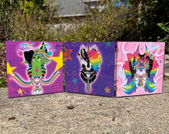 Sparkledog Triptych Folding Standee