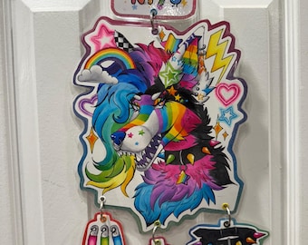 Custom Furry Name/Item Dangle Badge