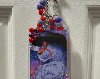 Fursona Deco Keychain