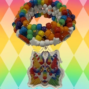 Custom Fursona Kandi Cuff