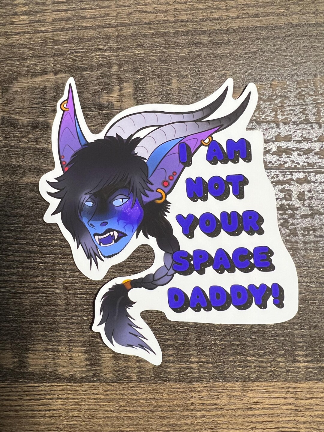 Orion Space Daddy Sticker - Etsy
