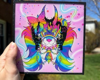 Sparkledog Acrylic Shikishi Board