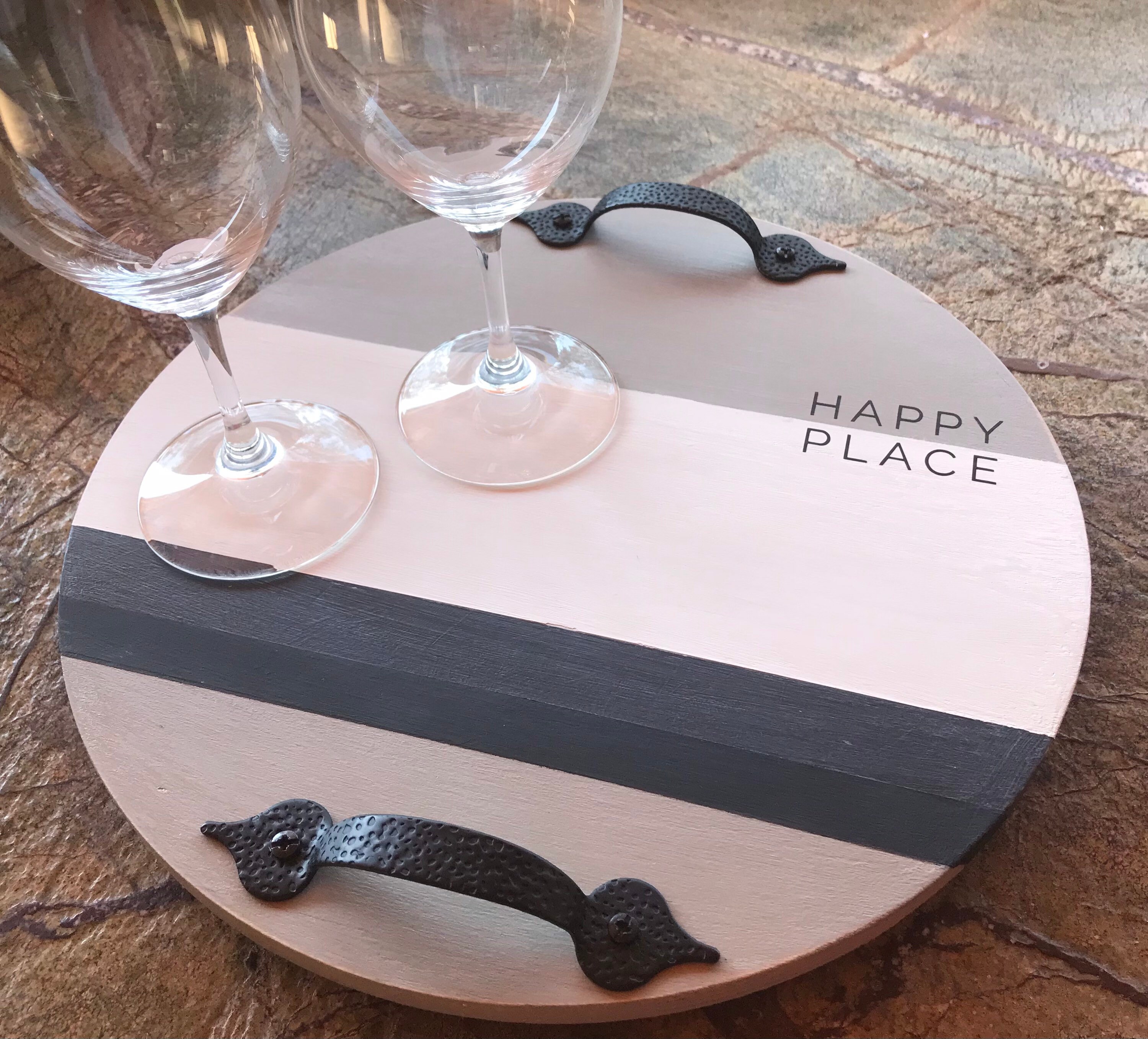 11.5 round decorative tray CUSTOMIZE YOURS Etsy