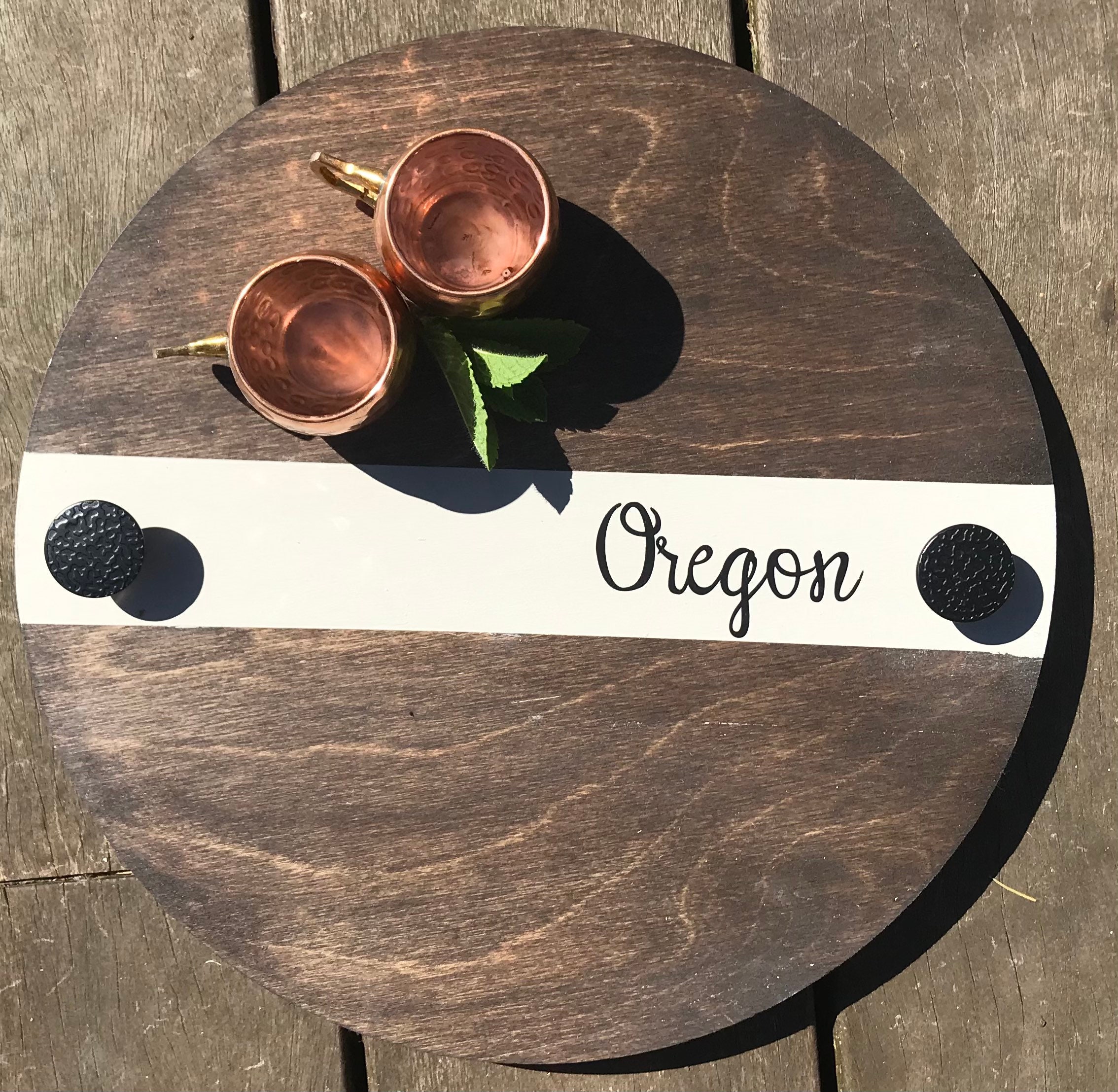 11.5 round decorative tray CUSTOMIZE YOURS Etsy