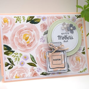 Karte Muttertag | Motiv: Rosen Blüten Blumen | pastell blütenrosa | Art. Nr. 06000303