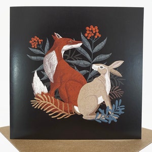 Fox and Hare II card