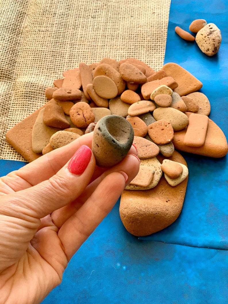 Sea Terracotta fragments Authentic terra cotta pieces old Etsy