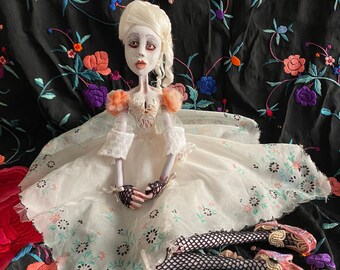 ribbon jointed doll