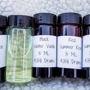 4.058 drams(15ml)Fountain pen safe Scented ink (fade resistant & waterproof when dry on paper) calligraphy, dip pen, quill, letter writing