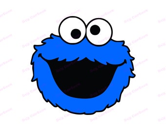 Cookie Monster Svg Etsy