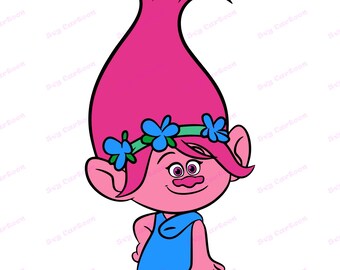 Download Poppy Troll Svg Etsy